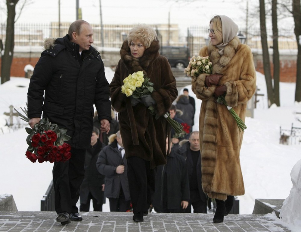 Владимир Путин и Ксения Собчак